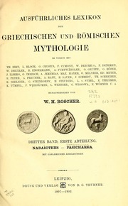 Cover of edition ausfhrlicheslexi31rosc