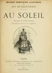 Cover of edition ausoleil00maup
