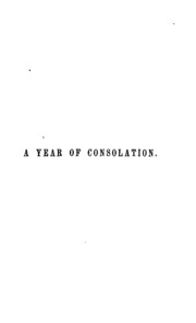 Cover of edition ayearconsolatio00kembgoog