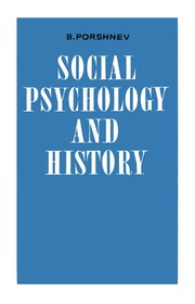 Social Psychology And History