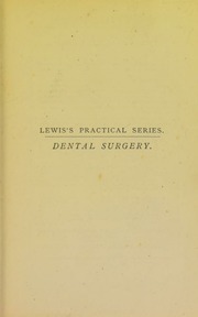 Dental surgery for general practitioners and students of medicine