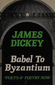 Cover of edition babeltobyzantium0000dick_m5t5