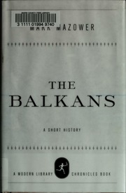 Cover of edition balkansshorthist00mazo