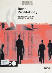 Cover of edition bankprofitabilit0000orga