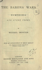 Cover of edition baronswarsnymphi00drayuoft