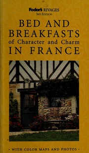Cover of edition bedbreakfastsofc0000unse