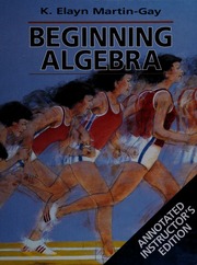 Cover of edition beginningalgebra0000mart_m3a9