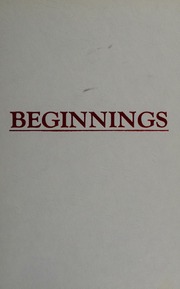 Cover of edition beginnings0000pear