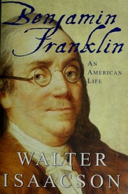 Cover of edition benjaminfranklin00isaa_0