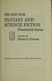 Cover of edition bestfromfantas00ferm