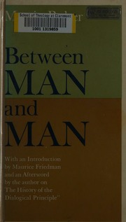 Cover of edition betweenmanman0000bube_r8s2