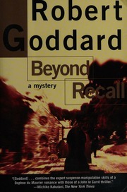 Cover of edition beyondrecallnove0000godd