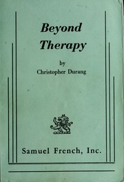 Cover of edition beyondtherapy00durarich
