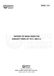 History of India from the Earliest Times upto 300 ...