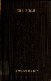 Cover of edition biblemodernthou00birk