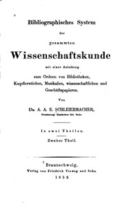 Cover of edition bibliographisch04schlgoog