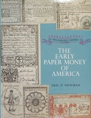 Bicentennial Edition of The Early Paper Money of America