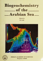 Biogeochemistry of the Arabian Sea