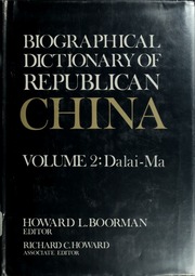 Cover of edition biographicaldict02boor