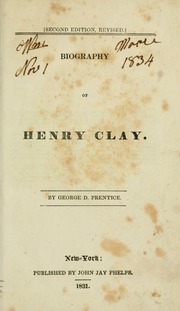 Cover of edition biographyofhenry00prent