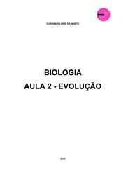 Biologia - Aula 2 - Evolução.pdf