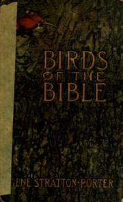 Cover of edition birdsofbible00stra