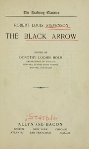 Cover of edition blackarrowstev00stev