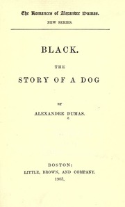 Cover of edition blackstoryofdog00dumauoft