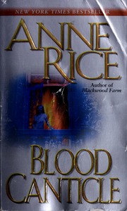 Cover of edition bloodcanticlevam00anne