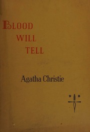 Cover of edition bloodwilltell0000agat