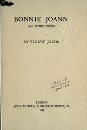 Cover of edition bonniejoannother00jacouoft