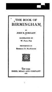 Cover of edition bookbirmingham00horngoog