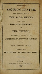 Cover of edition bookofcommonpray01epis