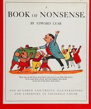 Cover of edition bookofnonsense0000lear_q6c8