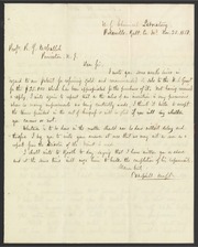 Letter from Campbell Morfit to Richard Sears McCulloh, November 28, 1850