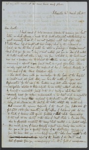 Letter from Campbell Morfit to James Curtis Booth, March 22, 1851