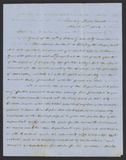 Letter from James B. Guthrie to James Curtis Booth, March 1, 1854