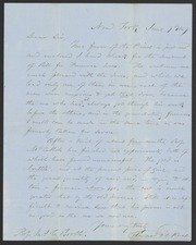 Letter from Edward N. Kent to James Curtis Booth, June 9, 1857