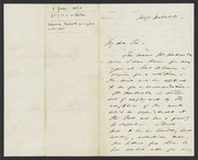 Letter from Dr. J. H. B. McClellan to James Curtis Booth