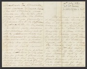 Letter from Mrs. William Camac to James Curtis Booth