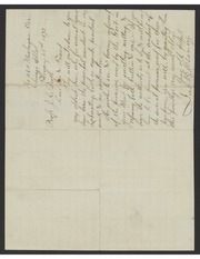 Letter from James (Blancy?) to James Curtis Booth