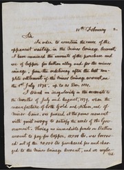 Letter from James Curtis Booth to A. L. Snowden, February 11, 1882
