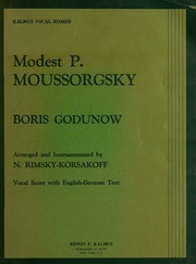 Cover of edition borisgodunow0000muss