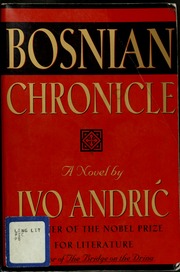 Cover of edition bosnianchronicle00andr