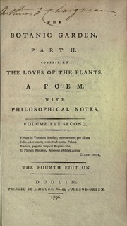 Cover of edition botanicgardenpoe02darwuoft