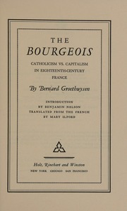 Cover of edition bourgeoiscatholi0000groe_c0d5