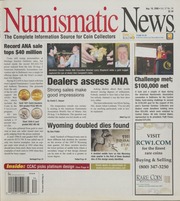 Numismatic News: Vol. 57 No. 34 [08/19/2008]
