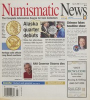 Numismatic News: Vol. 57 No. 38 [09/16/2008]