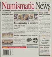 Numismatic News: Vol. 57 No. 40 [09/30/2008]