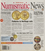Numismatic News: Vol. 58 No. 1 [01/06/2009]